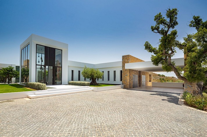 Outstanding Contemporary Villa Frontline Golf in Marbella Club Golf Resort with Panoramic Sea Views