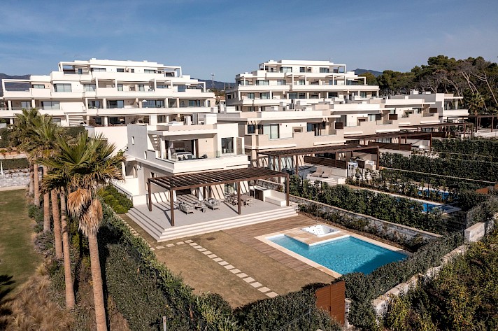 New Golden Mile Turnkey Beachfront Villa in an Exclusive Community